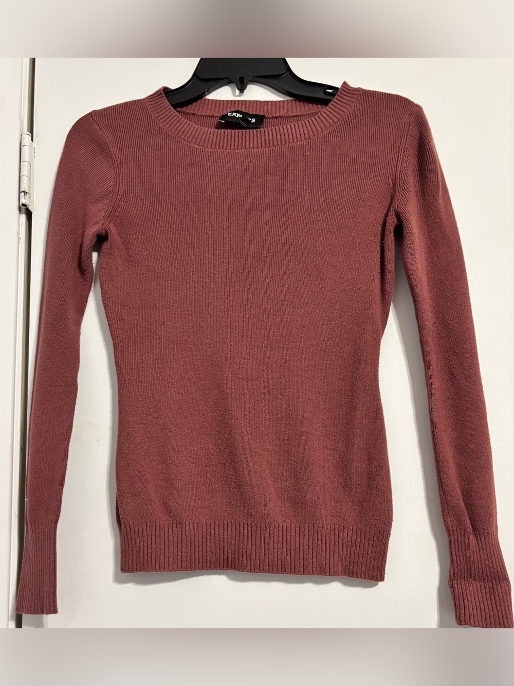Express Women's Rosewood Crewneck Sweater
